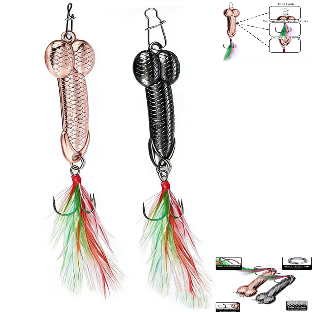 Fishing Hook Treble - Специальная металлическая приманка VIB для рыбалки,
