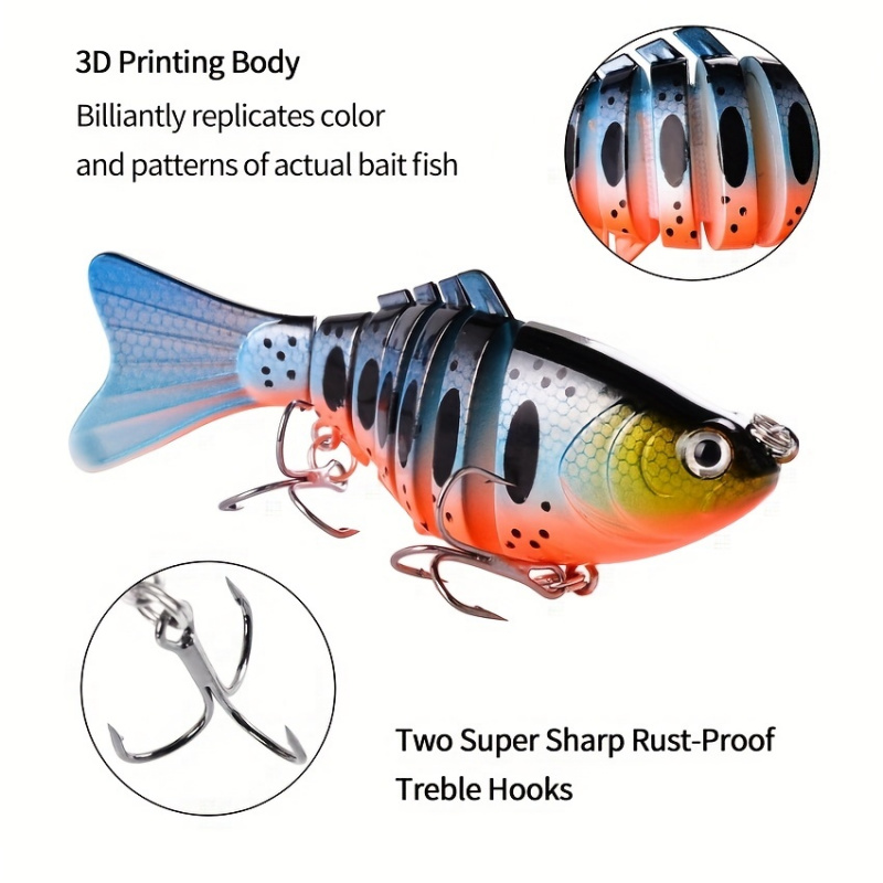Набор из 5 приманок для рыбалк – обзор и цена Fishing Hook Treble