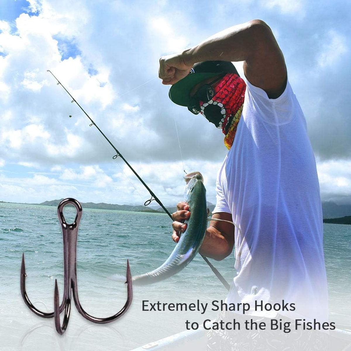 Набор рыболовных тройных крючк – обзор и цена Fishing Hook Treble